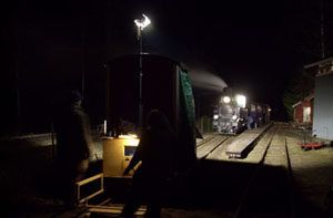 Along the museum railway.  Photo by Torstein Nodland.