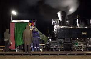 Along the museum railway.  Photo by Torstein Nodland.